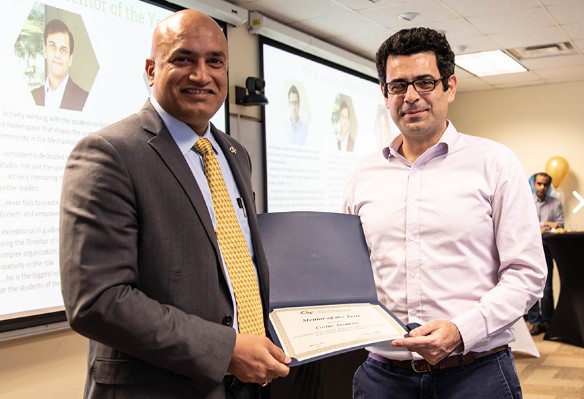 Dr. Costas Arvanitis is the recipient of the Mentor of the Year Award at Woodruff School of Mechanical Engineering!