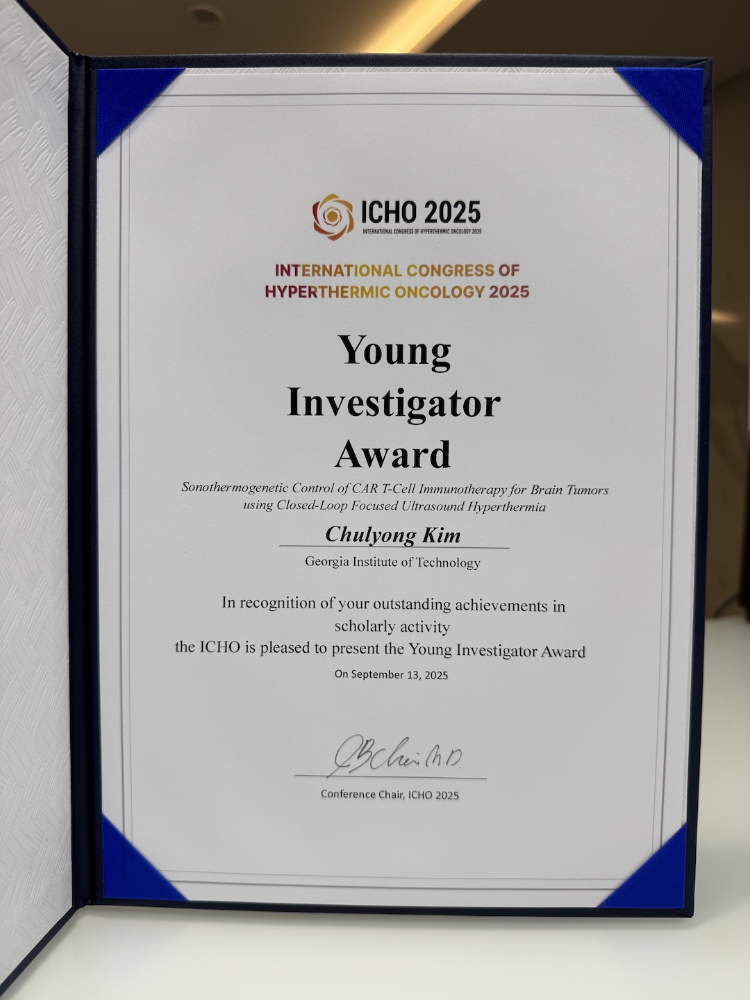 Young Investigator Award